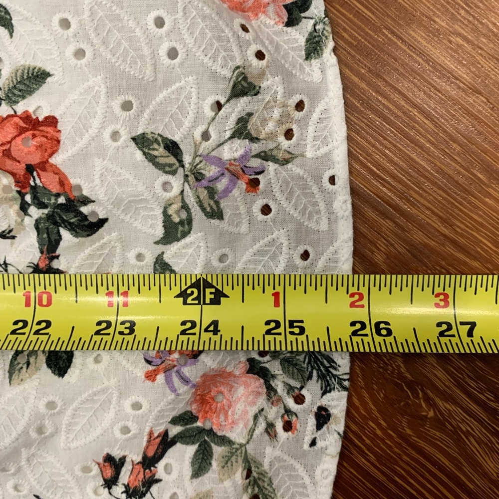 INTERNATIONAL CONCEPTS 2X Floral Top NWOT Asymmetrical Neckline One Shoulder - Picture 10 of 10